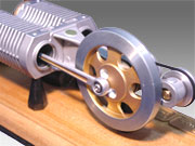 stirling engine flywheel